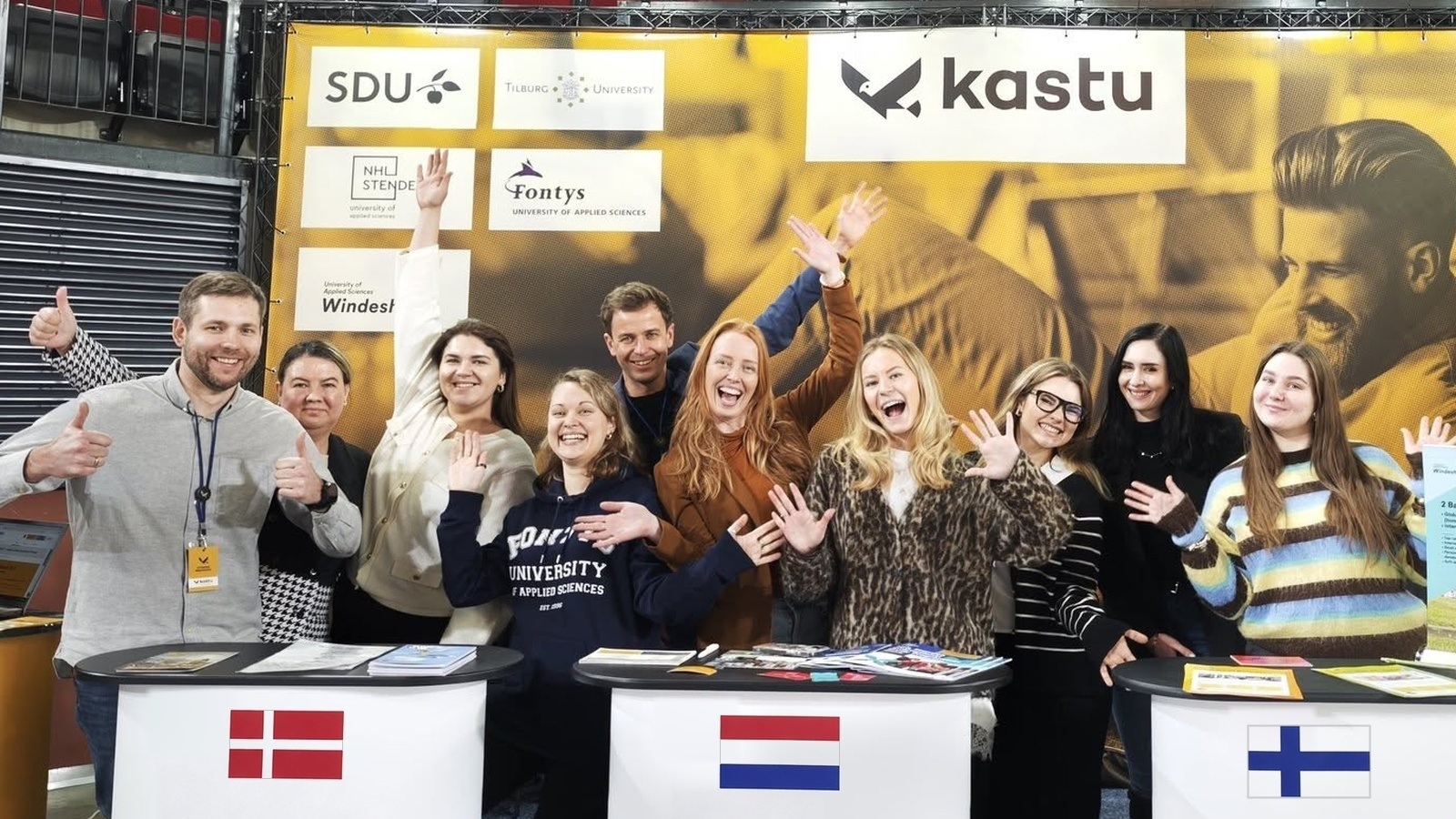 Zespół Kastu na wydarzeniu o studiach za granicą